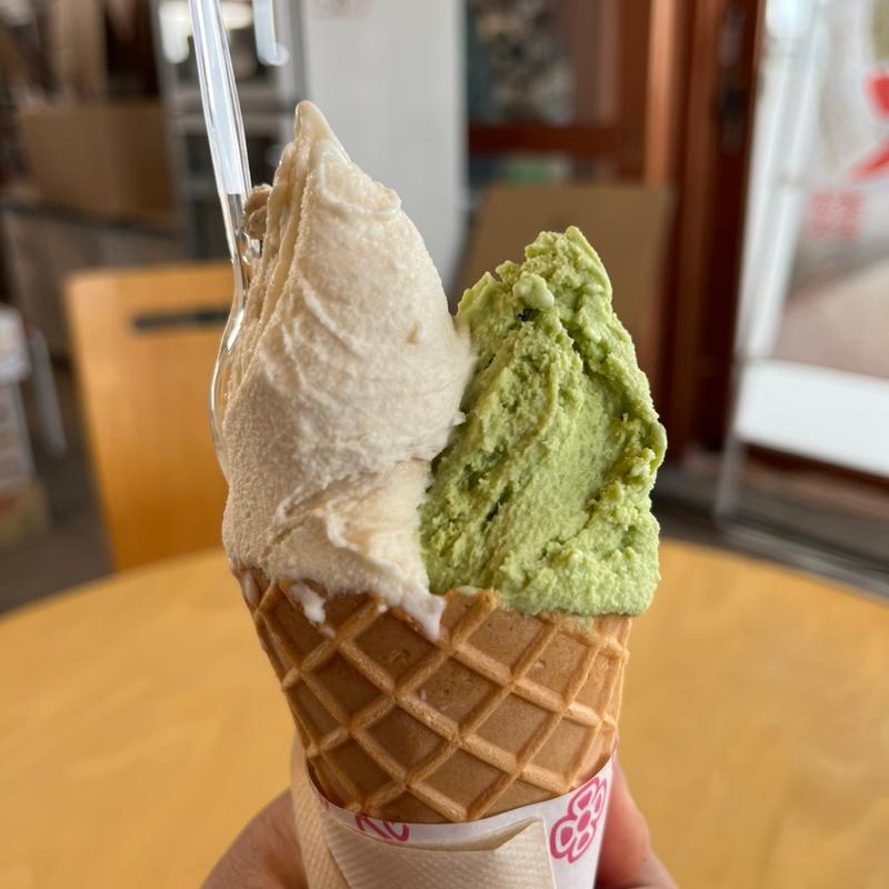 コーン　ダブル(12か月のジェラート)