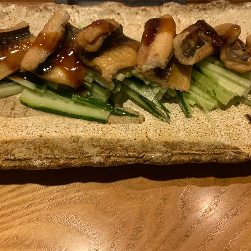 煮穴子きゅうり(日なた)