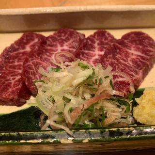 馬肉の刺身(日なた)