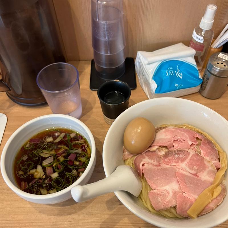 昆布水つけ麺(麺処 かず屋)