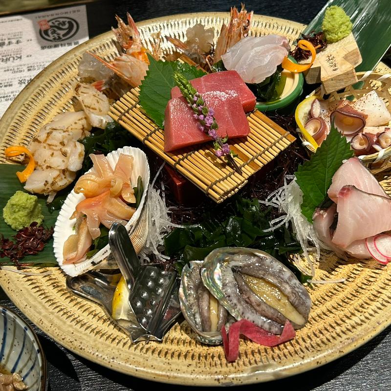 お任せ刺身盛り(博多せいもん払い)