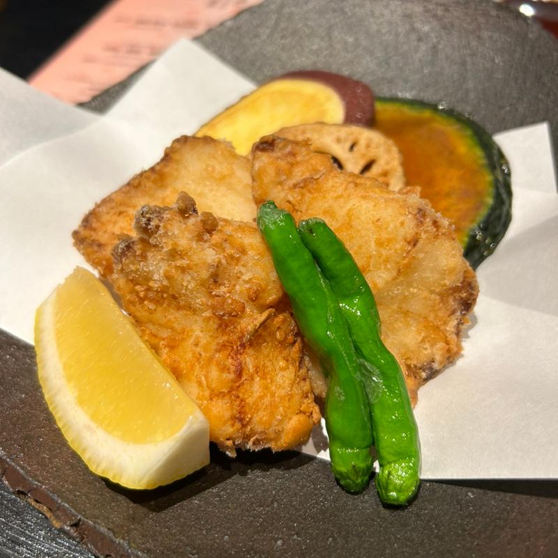 アラ(クエ)の唐揚げ(博多せいもん払い)