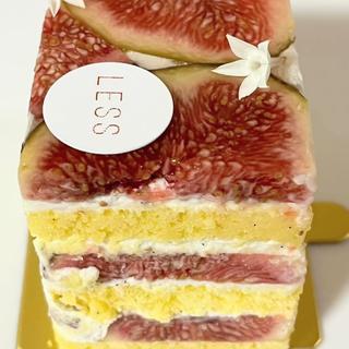 蓬菜柿のショートケーキ(LESS)