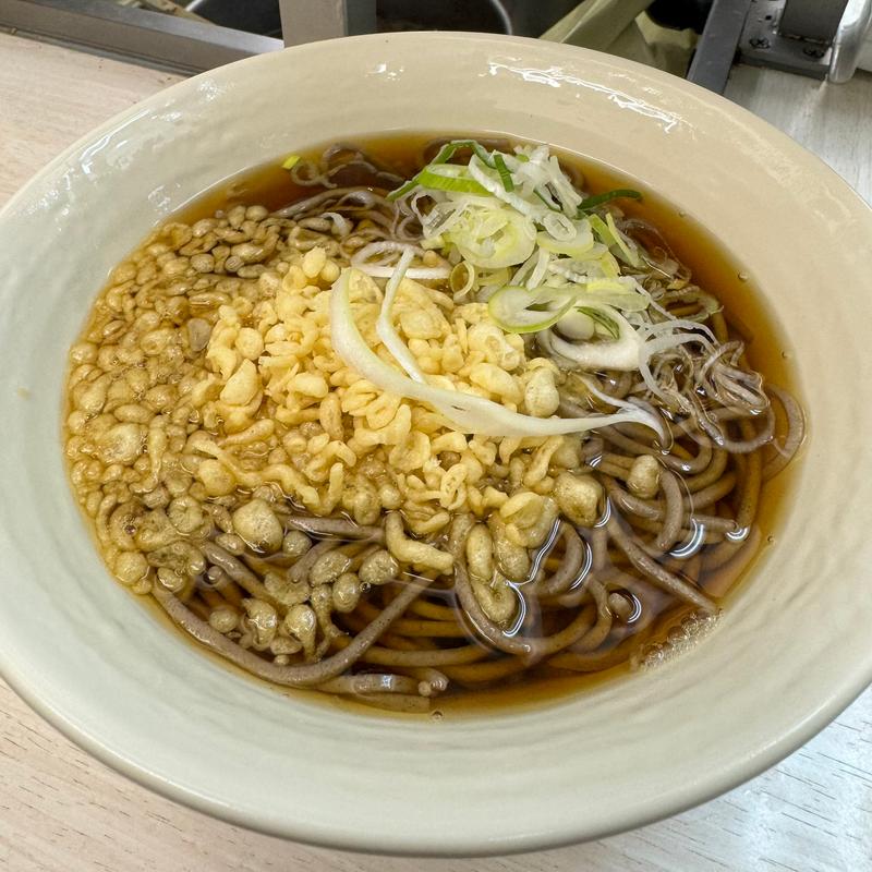 たぬきそば(常盤軒 横須賀線ホーム店 )