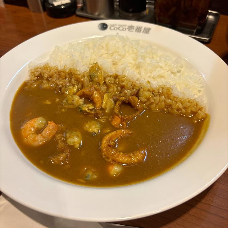海の幸カレー(CoCo壱番屋 西新宿五丁目駅前通店)