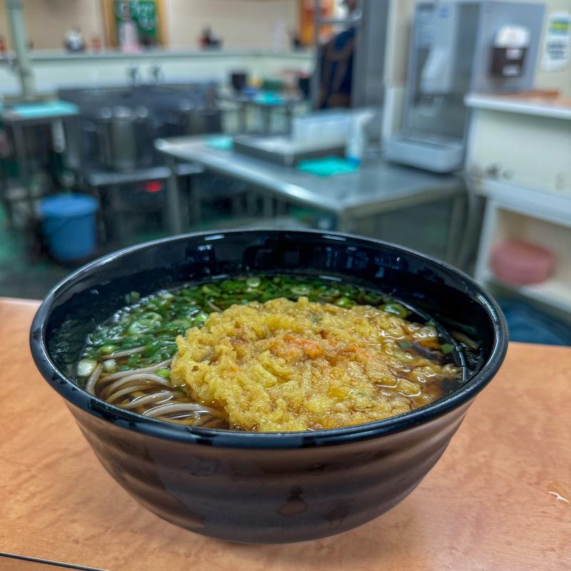 かき揚げ蕎麦(自笑亭 )