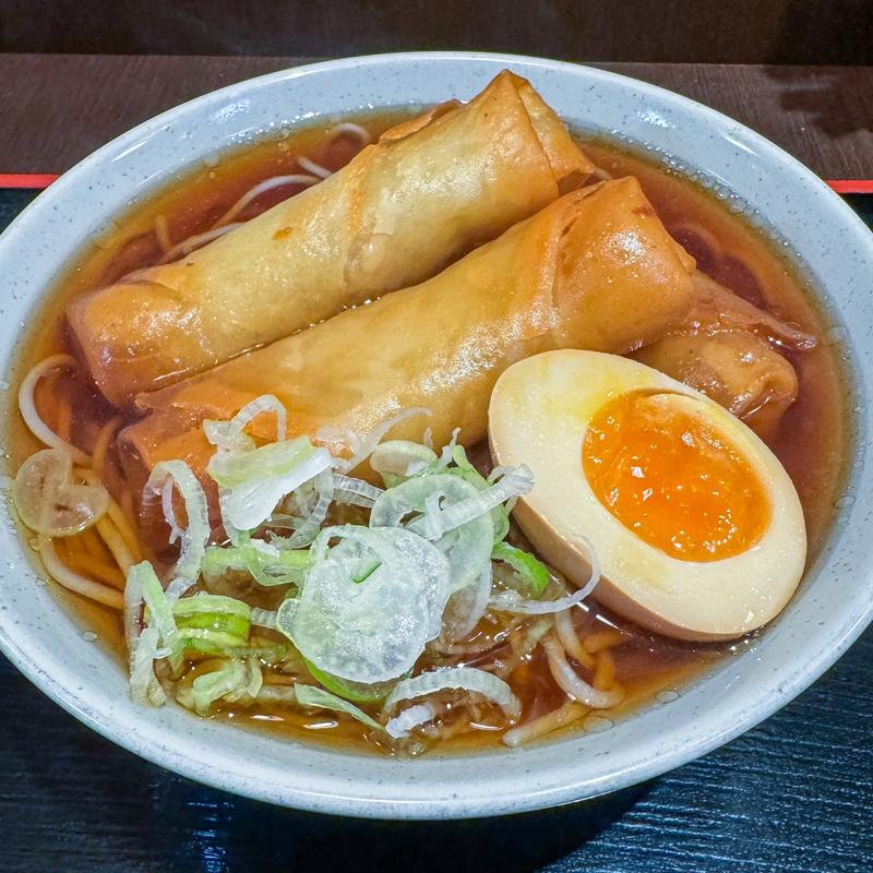 デラックス春巻きそば(めとろ庵 新木場店 )