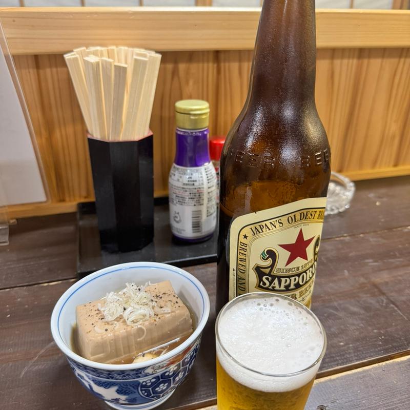 ビール＋煮豆腐(DAI)