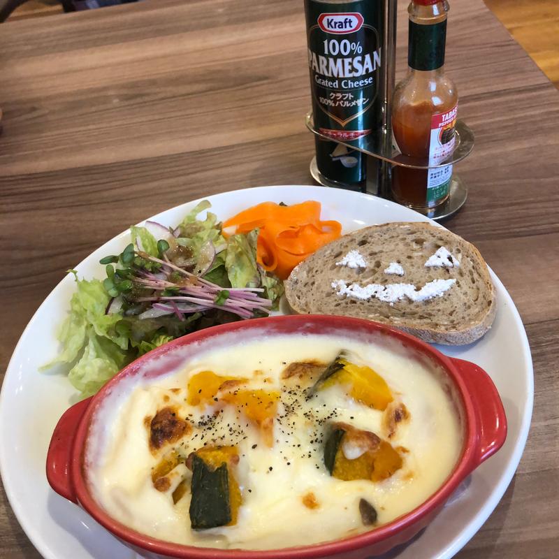 かぼちゃのグラタンプレート(高倉町珈琲 柏の葉店)