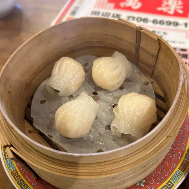 海老餃子(中華料理 萬楽 田辺店)