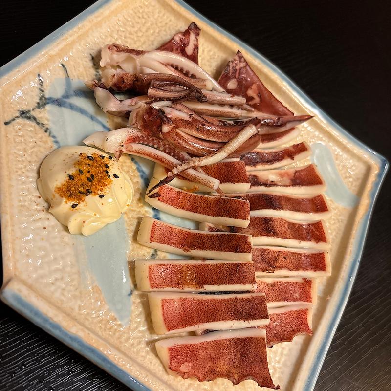 イカ姿焼き(串ひろ )