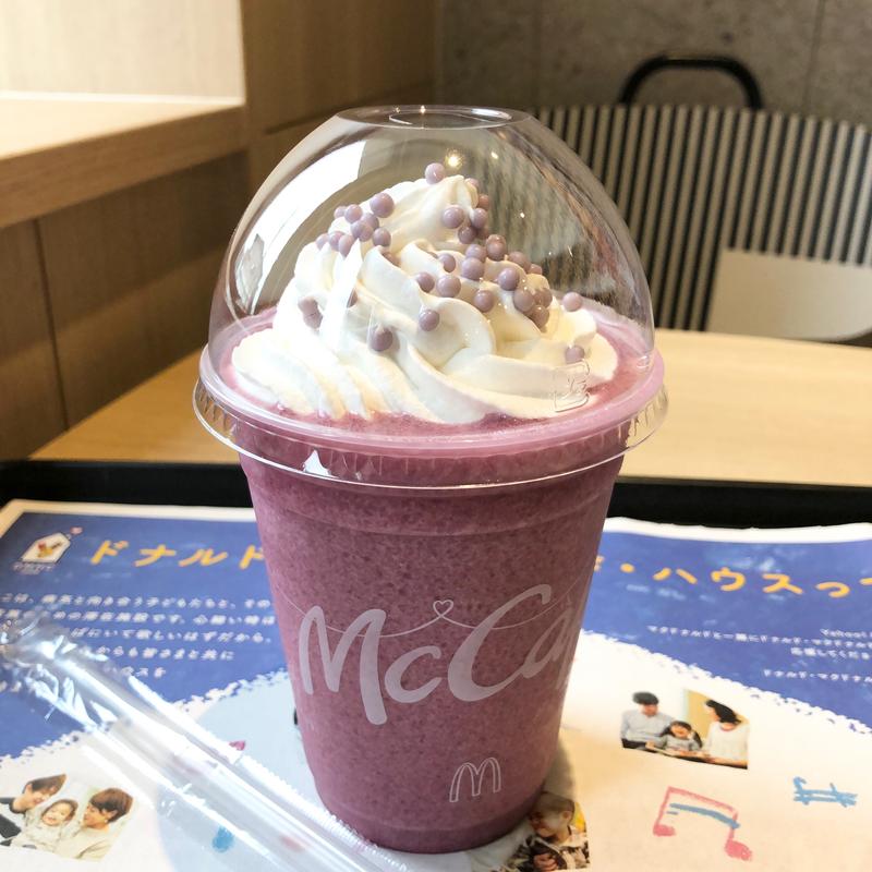 巨峰フラッペ(マクドナルド 三郷三丁目店)