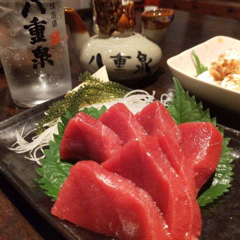 本マグロ赤身の刺身(ひとし 石敢當店 )