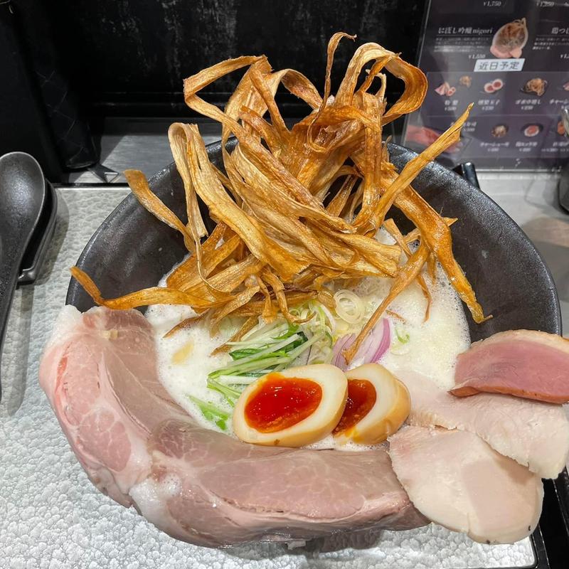 特製鶏soba 麺大盛(鶏soba 座銀 KITTE丸の内店)