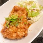 鶏の唐揚げみぞれポン酢定食