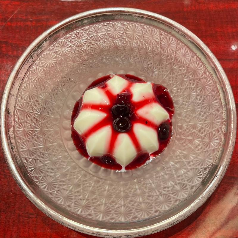 杏仁プリン(叙々苑 ルクア大阪店 )