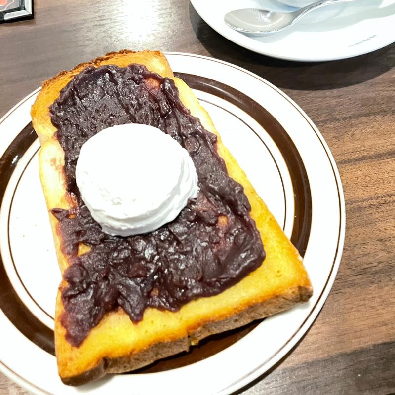 つぶあんホイップクリーム(星乃珈琲店 鹿児島新栄店 )