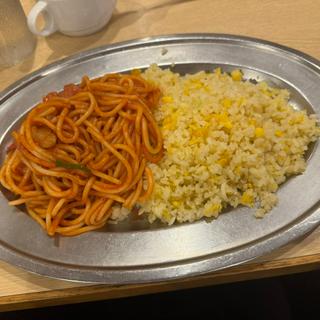 焼メシ・ナポリタン ハーフアンドハーフ(金太郎 )
