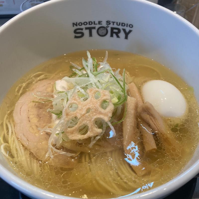 味玉塩そば(NOODLE STUDIO STORY)