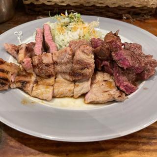 牛ロース・豚肩ロースミックス(仔牛)