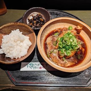 鯛のあら炊き定食