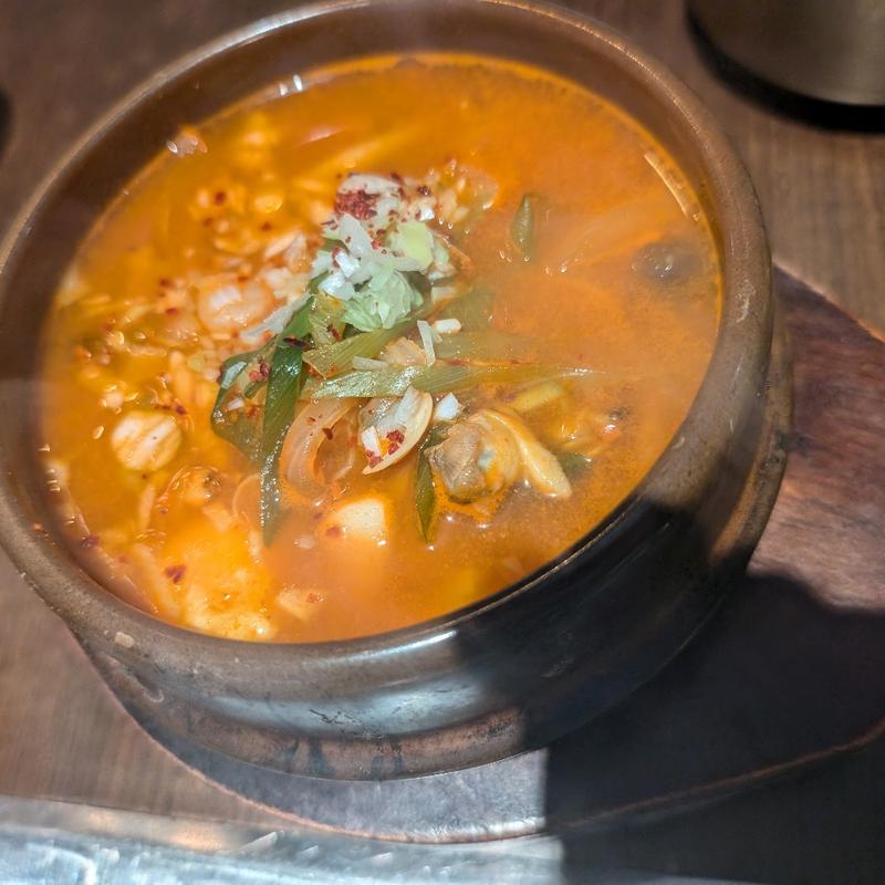 スンドゥブチゲ(新大久保焼肉 マジャンドン 야키니쿠 마장동 Majang dong)