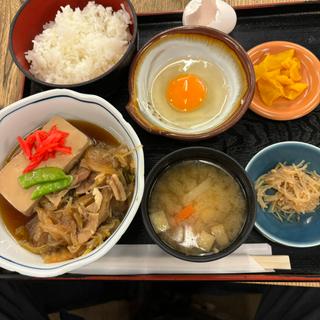 肉豆腐定食(新宿美祿亭)