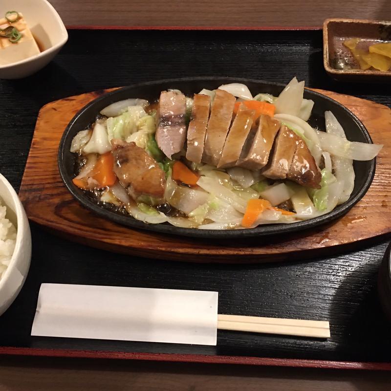 マグロステーキ定食(きち屋)