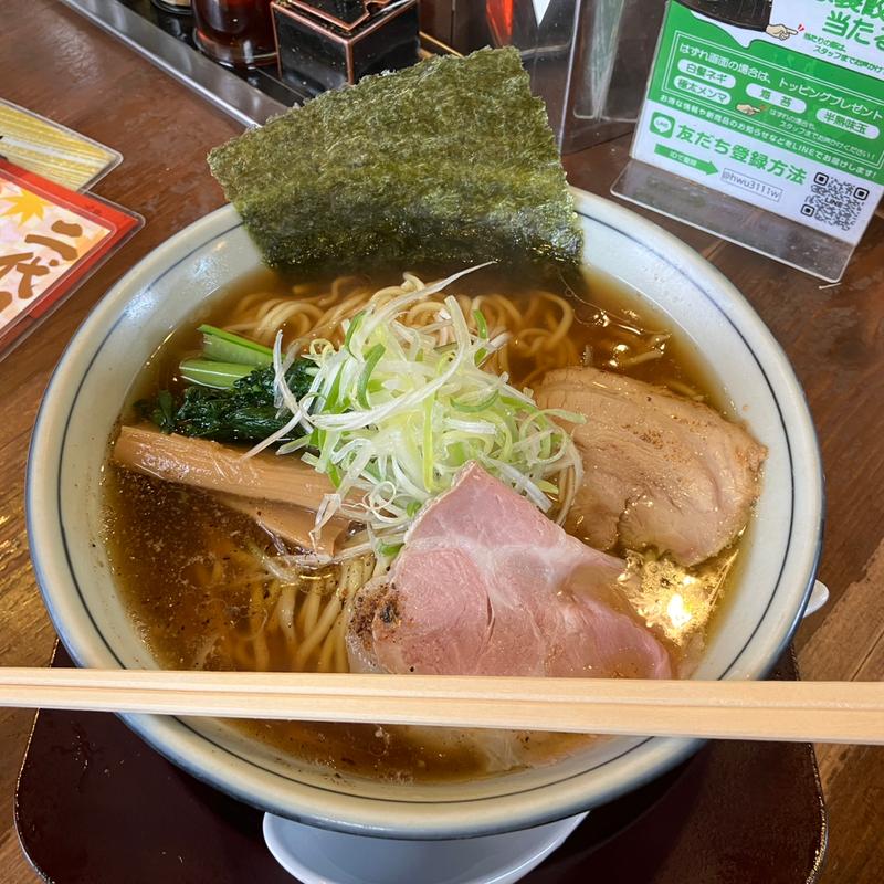和だし醤油らぁめん(麺屋 穂華)