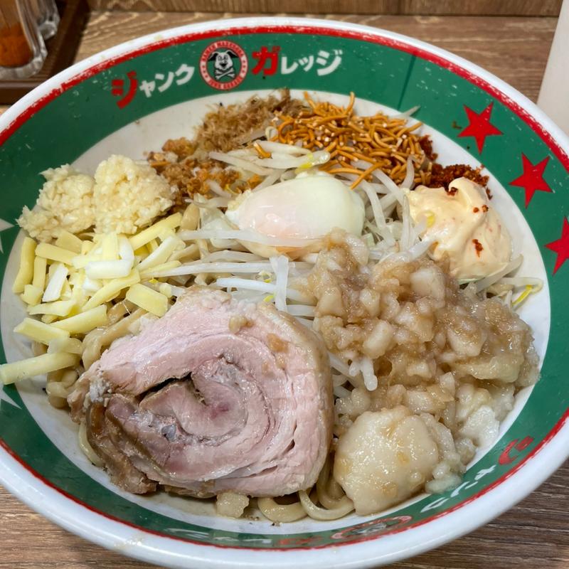 まぜそば大盛り(ジャンクガレッジ 北浦和店)