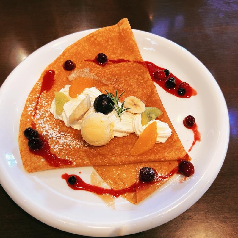 本日のフルーツクレープ(四季 )