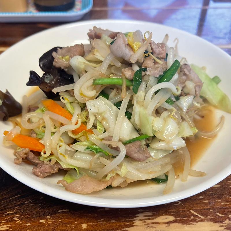 肉野菜炒め(中国ラーメン 楊)