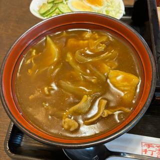 カレー丼セット(手打屋)