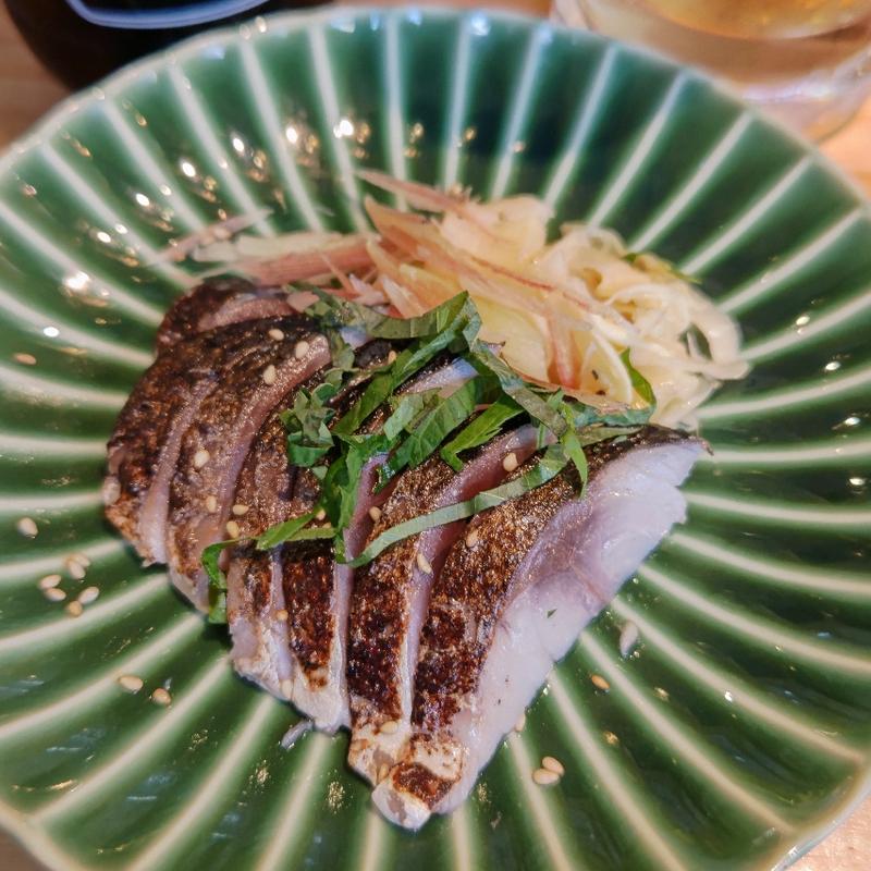 ガリしそ炙り〆さば(焼売のジョー野毛店)