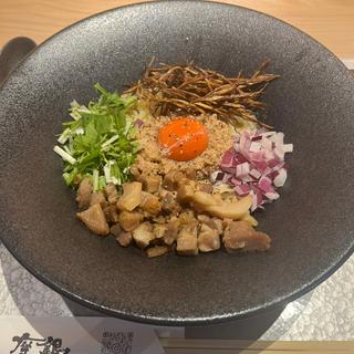 秋刀まぜsoba(鶏ｓｏｂａ 座銀  住之江店)