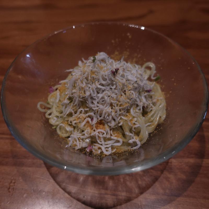 小豆島オリーブそうめん シラス とカラスミ(富士屋本店サクラステージ)