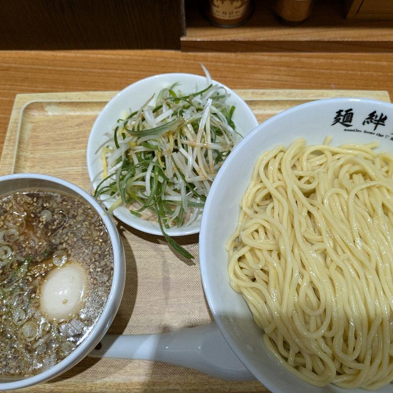 特ねぎつけ麺(麺絆英)