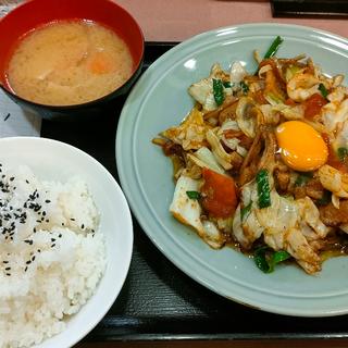 野菜と肉のタレ焼き定食(ランチハウス ミトヤ )