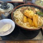 肉ごぼううどん(大盛)(牧のうどん 久山店)