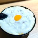 黄身とふわっとなっと（辛みそたまご納豆）(札幌ラーメン 原ゝ（げんてん） その2)