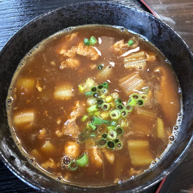 カレー汁(めん処阿吽うどん子 足利店)