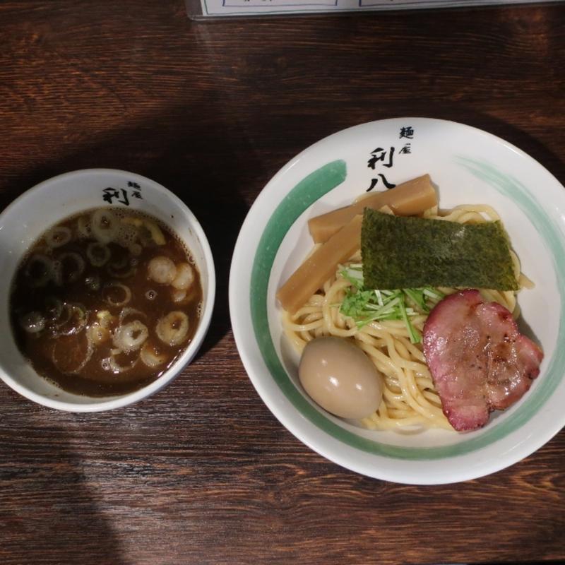 味玉つけめん(自家製麺 麺屋 利八)