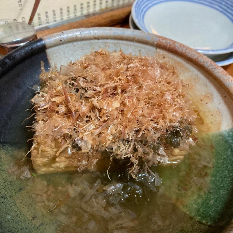 おでん　厚揚げ(吟座於傳)