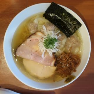 ワンタンラーメン(塩)(自家製手もみ麺 鈴ノ木)