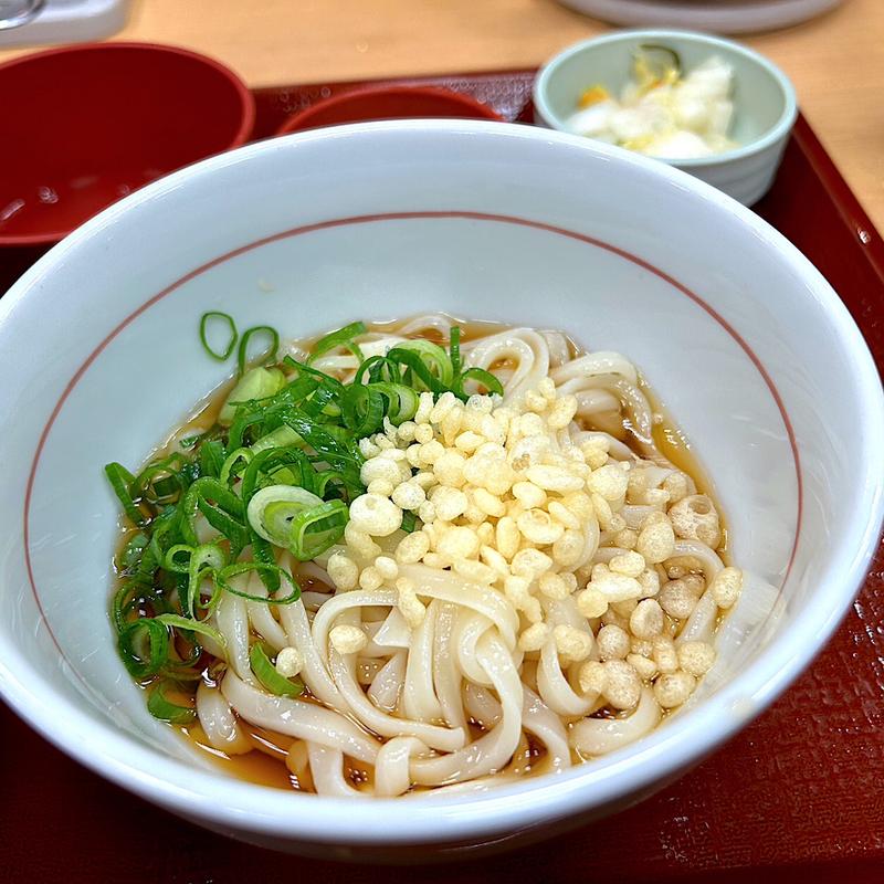 冷小うどん＆京風つけもの(なか卯 狛江店 )