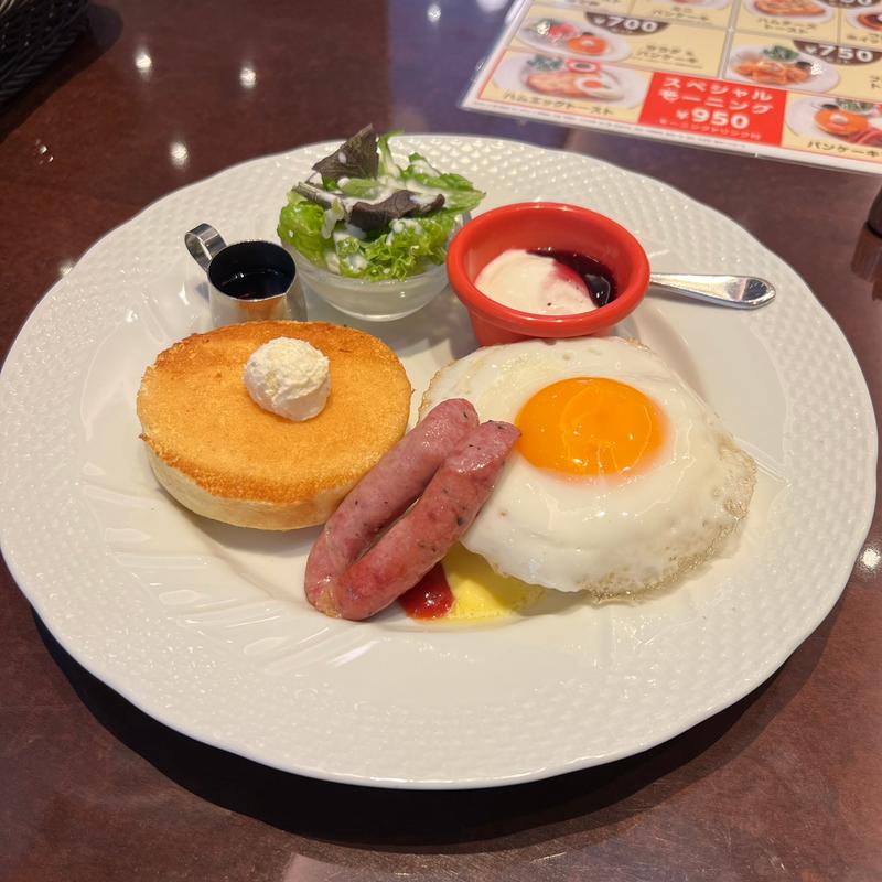 パンケーキプレート(星乃珈琲店 横浜鶴屋町店)