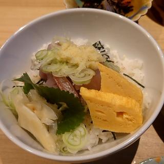 あじたたき丼(魚と酒 三原)