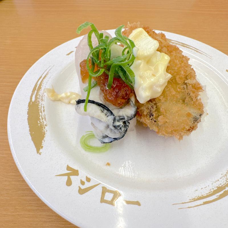 牡蠣食べ比べ(スシロー 羽曳野店)