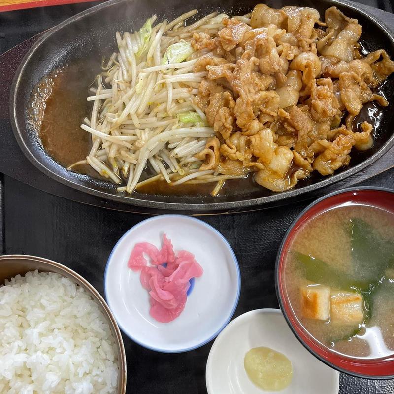 鉄板焼き定食(みや古食堂 （みやこしょくどう）)