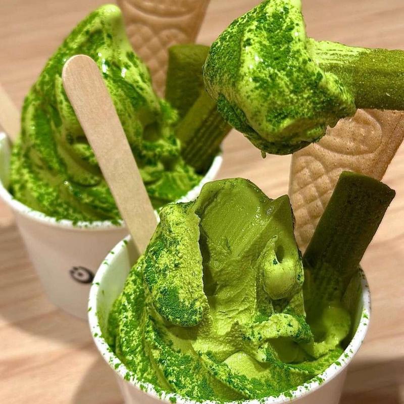 UJIMATCHA soft serve ice cream(森半 エキュート立川店 )